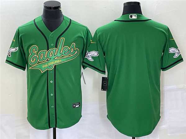 Men's Philadelphia Eagles Blank Green Cool Base Stitched Baseball Jersey,We sell and wholesale Men's Philadelphia Eagles Blank Green Cool Base Stitched Baseball Jersey on line form chian!